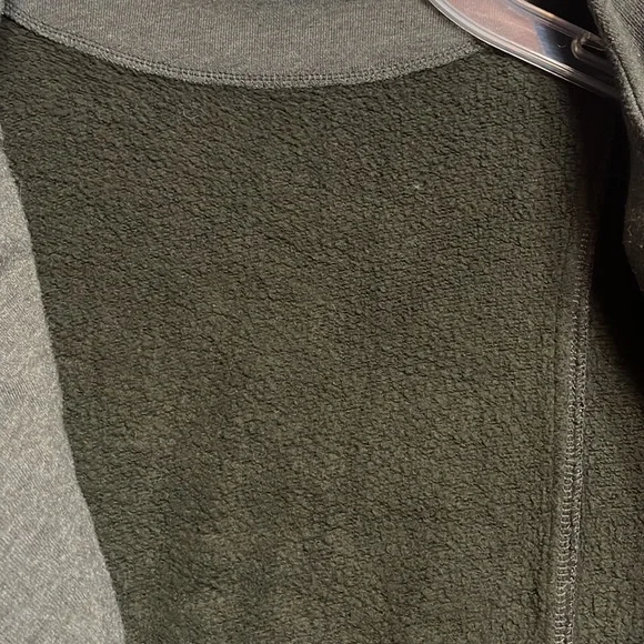 Athleta Zip Quilted jacket Outerwear size large- Moto Style - Picture 6 of 8